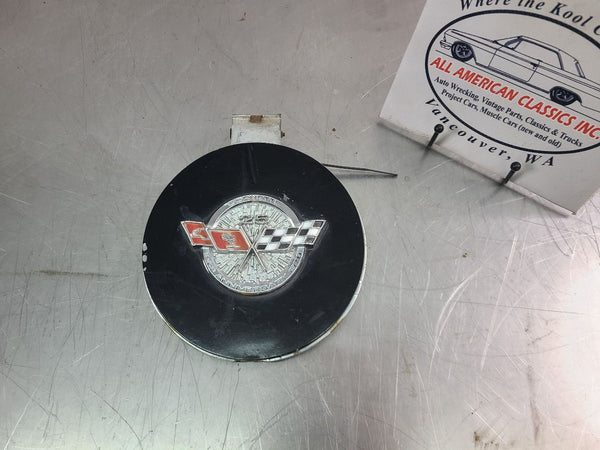 1978 Corvette Pace Car Gas Door, Fuel Door Assembly w/ 25th Anniversary Emblem0