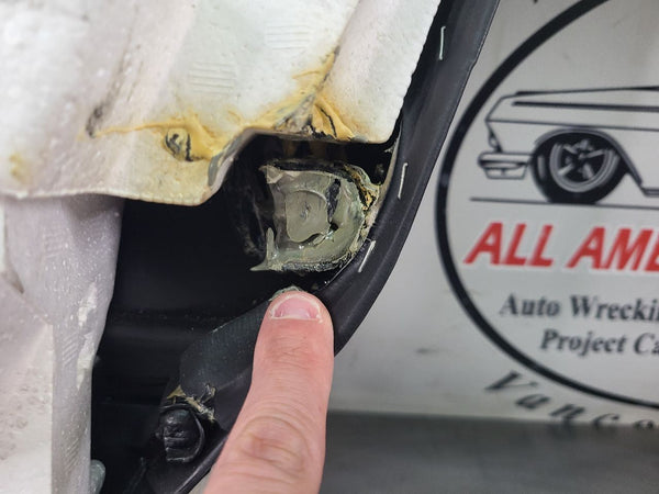 1997-04 C5 Corvette Front Door Trim Panel Pair, Right, Left, Black / Gray, RH,LH23