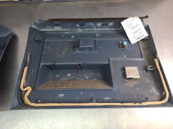 1981-91 Chevy GMC Suburban Power Door Trim Panel Full Set, Blue - OEM22