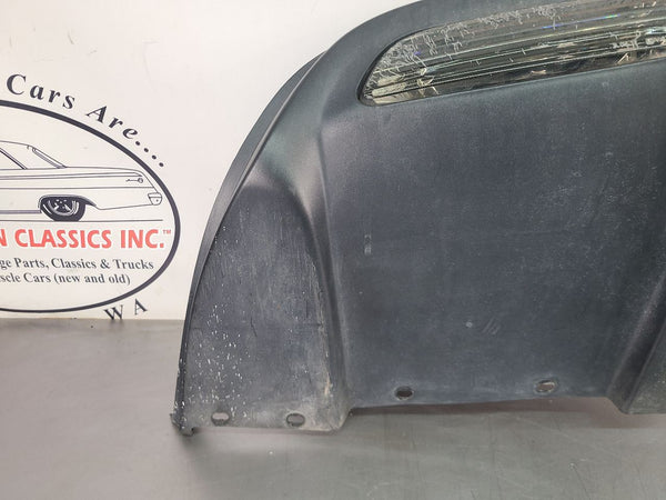 2005-13 C6 Corvette Rear Bumper Lower Valance Assembly w/ Lamps - OEM3