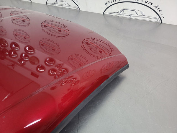 2005-13 C6 Corvette Targa Top Removable Roof Panel, Magnetic Red - OEM14