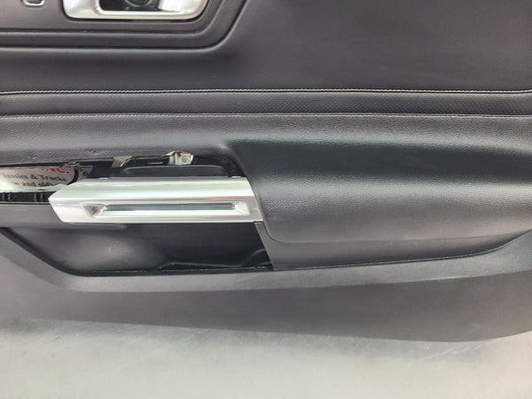 2018 Mustang Right Passenger Side Door Trim Panel, Premium Package, Black, RH11