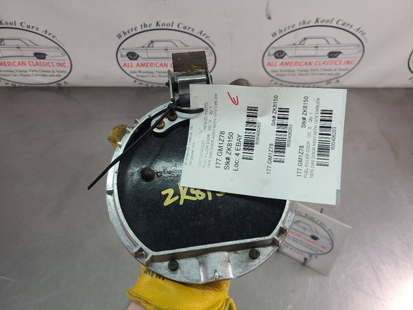 1978 Corvette Pace Car Gas Door, Fuel Door Assembly w/ 25th Anniversary Emblem5
