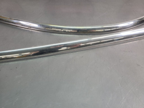 1948 Chevy 2-Door Sedan Quarter Panel Belt Moulding Pair, LH/RH, Left, Right OEM9
