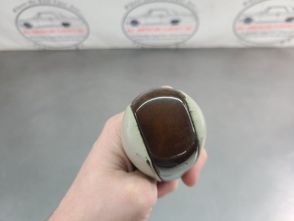 2004-09 Cadillac XLR Transmission Shifter Dark Woodgrain Knob - OEM6