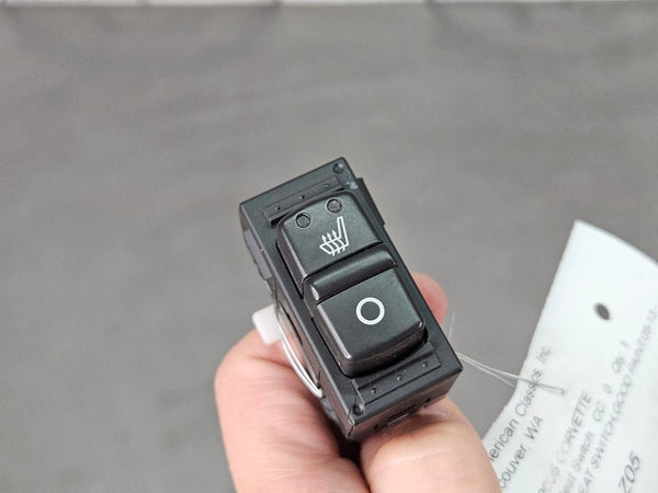 2005-13 C6 Corvette Heated Seat Control Switch, Good Paint - OEM1