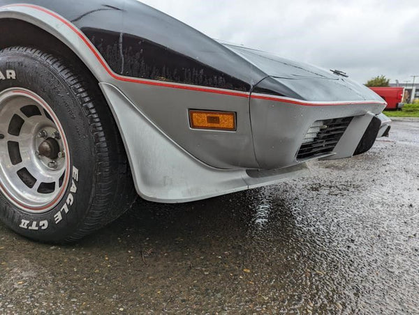 1978 Corvette Pace Car Gas Door, Fuel Door Assembly w/ 25th Anniversary Emblem10