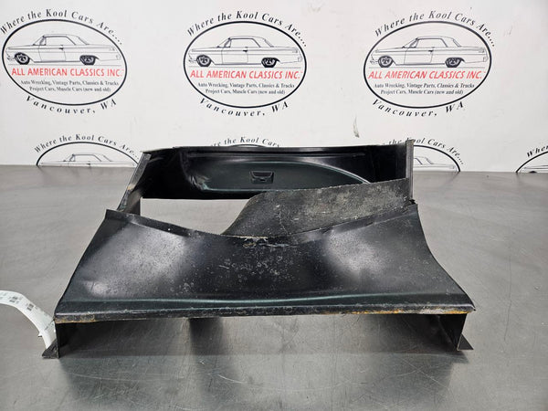 1963-1965 Corvette Original Metal Fan Shroud, Small Block 3829723 1964 63 64 654