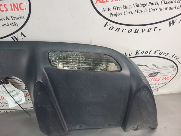 2005-13 C6 Corvette Rear Bumper Lower Valance Assembly w/ Lamps - OEM10