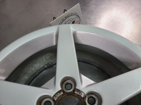 2005-07 C6 Corvette Factory 5 Spoke Wheel QG6, Silver, Front, 18x8.5 - OEM4