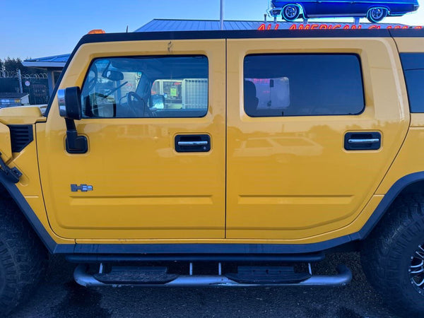 2003-09 Hummer H2 Front Roof Rack Rail Trim Cover, Left Driver Side LH - OEM13