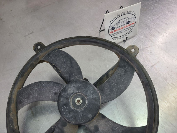 1984 C4 Corvette Factory Radiator Fan Assembly w/ Curved Blades - OEM2