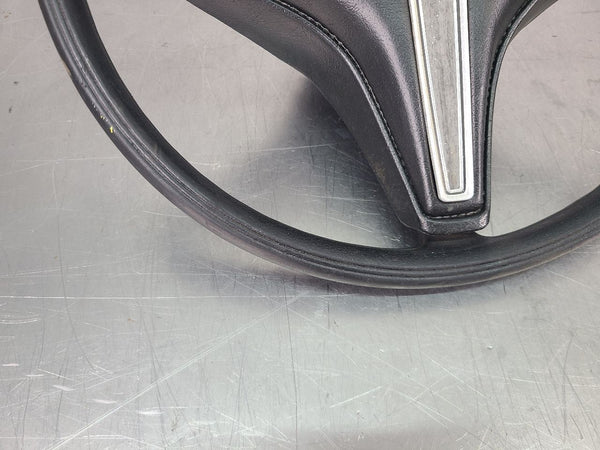 1974 Dodge Charger SE Factory Steering Wheel, Black - OEM6