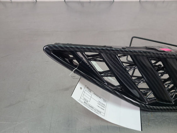 2014-17 C7 Corvette Coupe Quarter Panel Vent Insert, Carbon Overlay, Left LH4