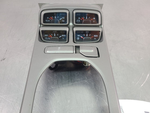 2010-15 Camaro SS RS Center Console Rally Gauge Pack / Shifter Bezel Trim7