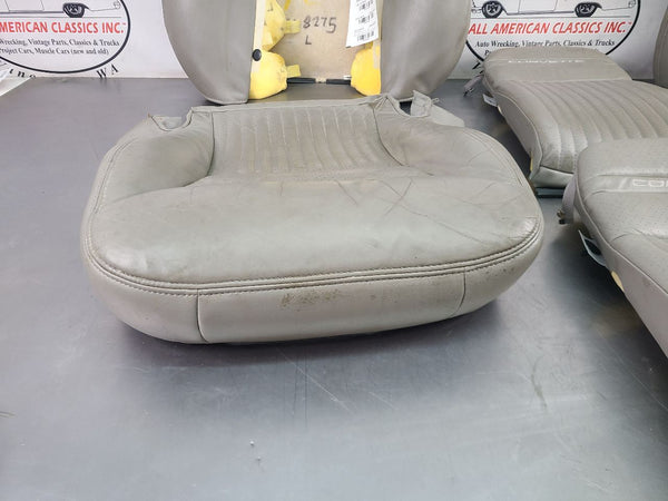 1999-04 C5 Corvette Sport Seat Cushion Cover Set, Right and Left Complete - OEM7