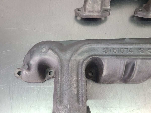 1974 Dodge Charger 383 400 440 Big Block Mopar Exhaust Manifold Pair, RH/LH, OEM2