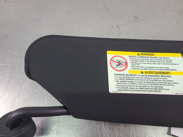 2005-13 C6 Corvette Front Sun Visor, Left LH Driver Side - OEM8