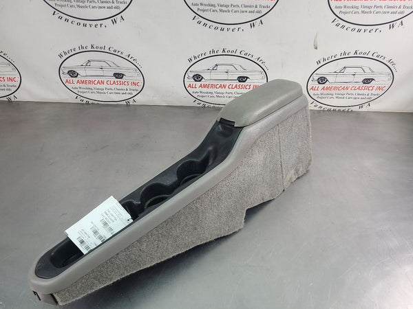 1994-95 Impala SS Front Center Floor Console Assembly, Gray, Column Shift! - OEM0