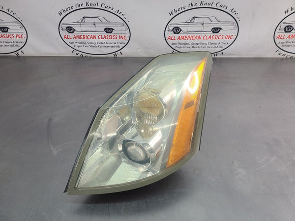 2004-09 Cadillac XLR Front Headlight Headlamp, Left LH Drivers Side - OEM0