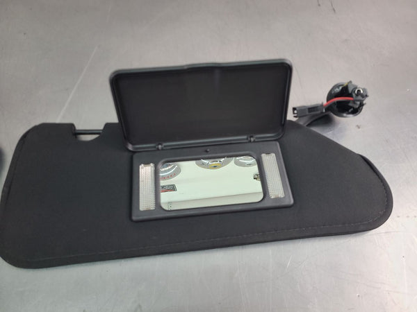 2005-13 C6 Corvette Front Sun Visor Pair, Left / Right, w/ Opt. UG1, RH/LH - OEM7
