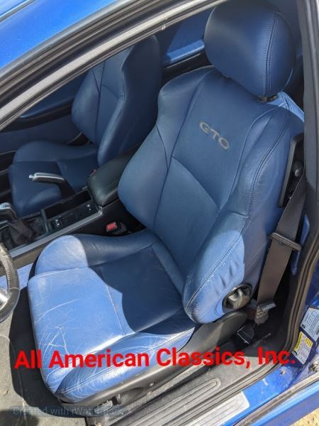 2004-06 GTO Exterior Fuel Filler Door Assembly, Blue - OEM20