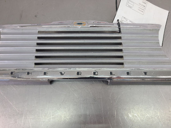 1947-48 Chevy Front Center Dash Trim / Radio Speaker Grille Cover, OEM GM3