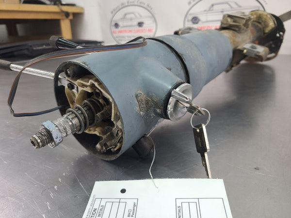 1979-81 Camaro Tilt Steering Column Assembly w/ New Ignition Switch, Tight!7