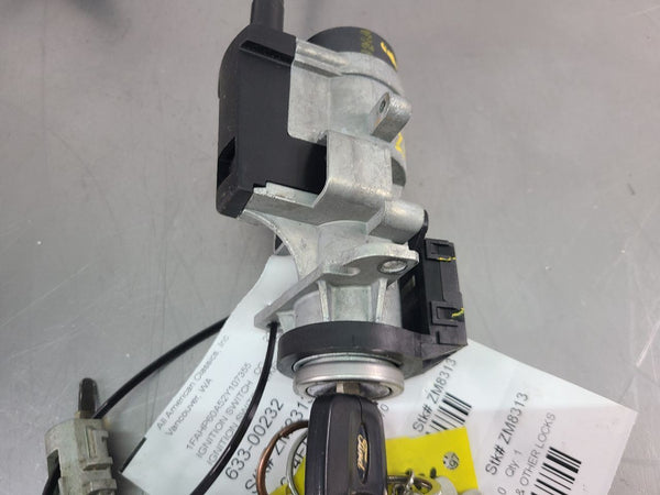 2002-05 Ford Thunderbird Ignition Switch w/ Key and Other Lock Cylinders - OEM2