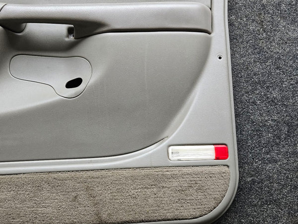 2003-06 Chevy Suburban, Tahoe Front Door Trim Panel Pair, Gray, LH / RH - OEM8