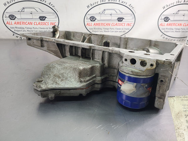 1997-04 C5 Corvette LS1 5.7L Batwing Oil Pan Assembly w/ Pickup Tube - OEM13