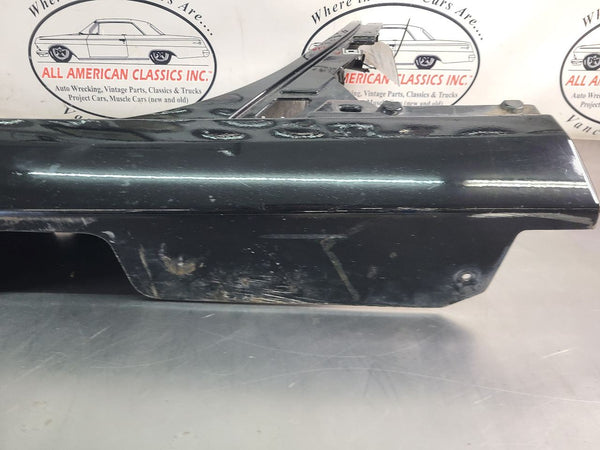2005-13 C6 Corvette Drivers Left Side Rocker/Aperture Panel, Black - OEM17
