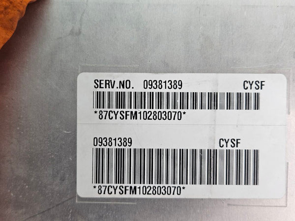 1997 C5 Corvette BCM Body Control Module Computer, GM P/N #09381389 - OEM3