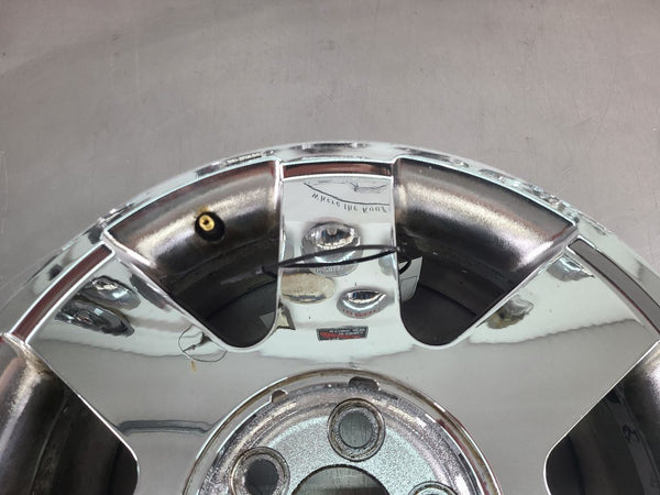 2002-03 Ford Thunderbird Aluminum Chrome 7 Spoke Wheel, Factory, 17x7.5 - OEM2