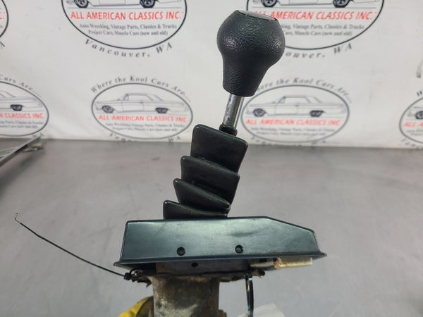 1981-91 Chevy Suburban Transfer Case Shifter Assembly w/ Bezel, Knob, Black9