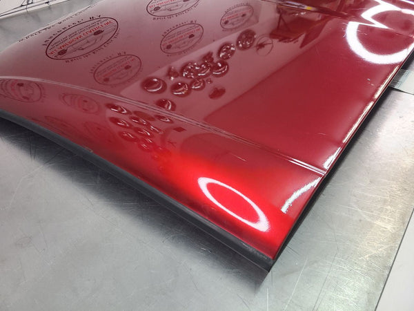2005-13 C6 Corvette Targa Top Removable Roof Panel, Magnetic Red - OEM11