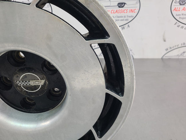 1984-85 C4 Corvette Factory Sawblade Wheel, 16x9.5, Rear Right Passenger RH2