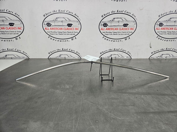 1994-96 Impala SS Front Upper Door Chrome Trim Strip, Right Passenger Side - OEM0