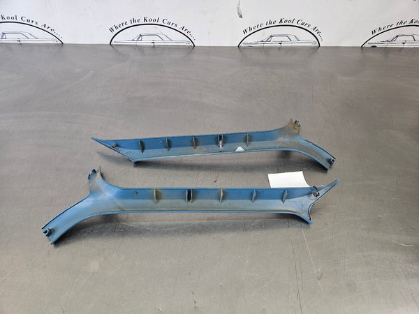 1973-80 Chevy Truck Interior A-Pillar Trim Panel Pair, Blue, Left / Right - OEM5