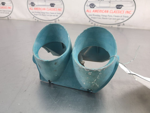 1959-60 Impala Right Side Instrument Cluster Bezel / Pods, Clock / Fuel Guage7