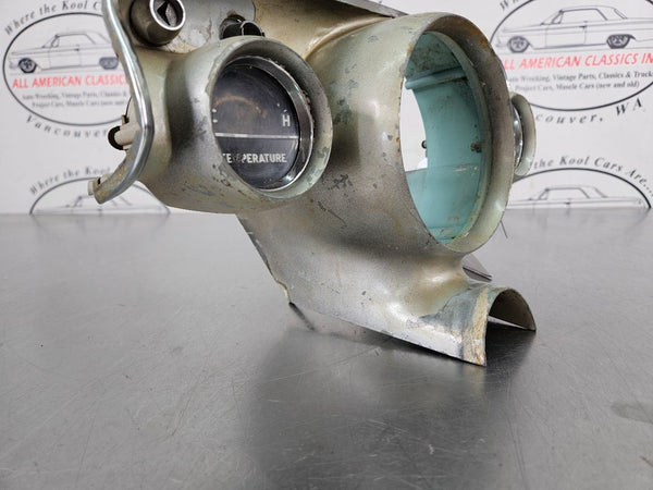 1957 Bel Air Instrument Cluster Housing w/ Moulding, GM P/N # 1584733, - OEM9