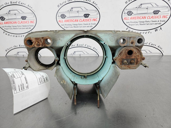 1957 Bel Air Instrument Cluster Housing w/ Moulding, GM P/N # 1584733, - OEM12