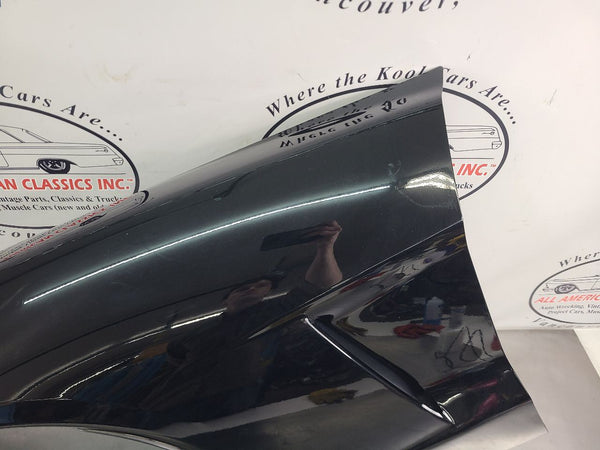 2005-13 C6 Corvette Front Fender Assembly, Left Driver Side, Black - OEM8