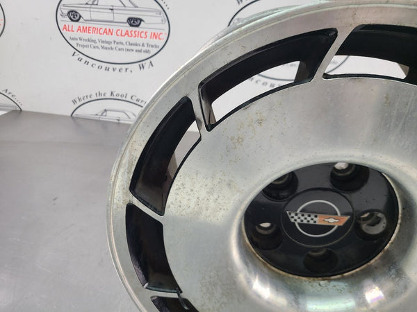 1984-85 C4 Corvette Factory Sawblade Wheel, 16x9.5, Rear Right Passenger RH5