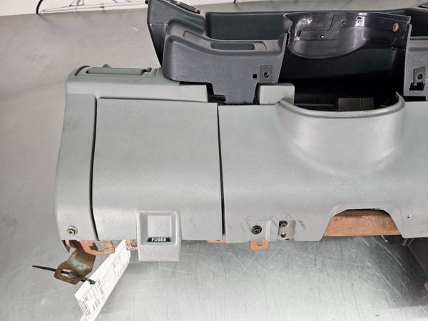 1987-89 Mustang Fox Body Front Dash Panel, Loaded w/ Trim, Glovebox, Gray - OEM14