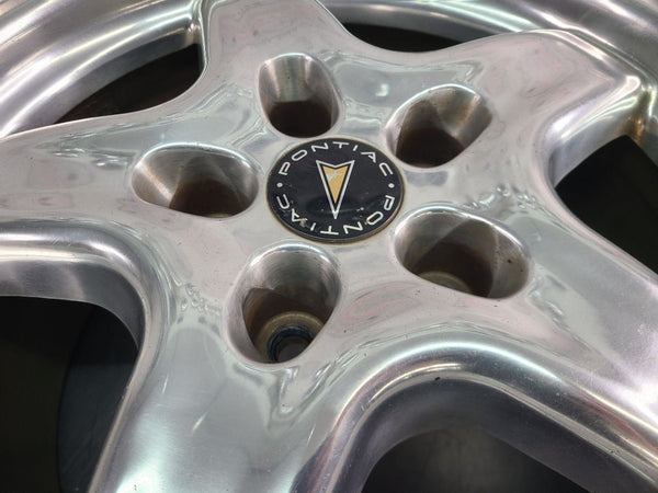 2001-02 Firebird Factory Speedline Aluminum Wheel, 17x9, Option QB6 - OEM9