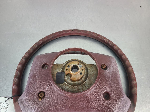 1991 Chevrolet Caprice Factory Steering Wheel, Red, Worn - OEM9