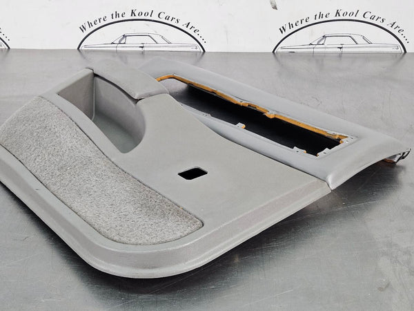 1994-96 Impala SS Rear Door Trim Panel, Left Driver Side LH, Gray - OEM8