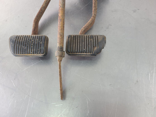 1966-67 Ford Fairlane, Comet, Clutch and Brake Pedal Box Assembly - OEM2