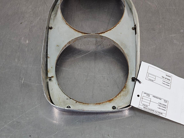 1965 Ford Galaxie Headlight Lamp Surround Bezel Trim, Chrome, Right Passenger RH13